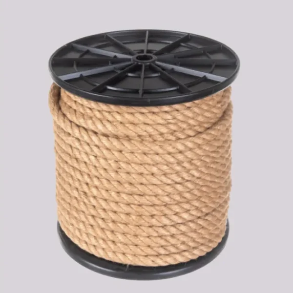 Jute cord and rope 3-strand Ø 30 mm, 20 m